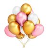 10pcs 12 inch Glossy Pearl Latex Balloons Birthday Party Wedding Colorful Inflatable Decor Ballon Kids Toys Air Balls