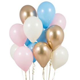 14PCS/set Party Balloons Rose Gold Helium Ballons Boy Girl Baby Shower Party Supplies (Color: Style 6)