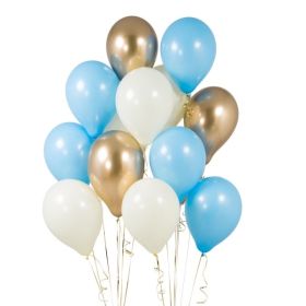 14PCS/set Party Balloons Rose Gold Helium Ballons Boy Girl Baby Shower Party Supplies (Color: Style 2)