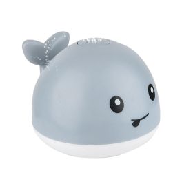 Automatic Whale Water Sprinkler Toys;  Baby Pool Bathtub Toys (Size: 11*10*9cm, Color: Grey)