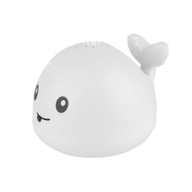 Automatic Whale Water Sprinkler Toys;  Baby Pool Bathtub Toys (Size: 11*10*9cm, Color: White)