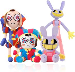 The Amazing Digital Circus Plush Toys, Circus Clown Stuffed Plushies Toys (Style: 4pcs)