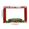 Christmas Decoration Photo Booth Props Frame For Kids Adult gift Santa Claus Elk Glasses Xmas Party Navidad Noel New Year decor