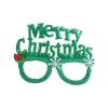 Christmas Decoration Photo Booth Props Frame For Kids Adult gift Santa Claus Elk Glasses Xmas Party Navidad Noel New Year decor