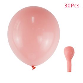 30/50pcs Macarons Latex Balloon Wedding Party Supply Birthday Baby Shower Decoration Arch Balloon 10inch Pastel Candy Air Globos (Ballon Size: 10inch, Color: 30pcs color D)