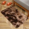 1pc, Tie-Dyed Plush Shag Furry Area Rug for Bedroom, Living Room, Nursery, and Kids Room