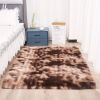 1pc, Tie-Dyed Plush Shag Furry Area Rug for Bedroom, Living Room, Nursery, and Kids Room