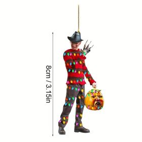 Purchase Classic Horror Magic Symbols, Halloween Decorations, Car Mirror Ornaments, Christmas Tree Decorations, Birthday Parties, Room Decorations, Ho (Style: Iron Hand B06)