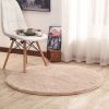 Round Rug for Bedroom, Fluffy Round Circle Rug for Kids Room