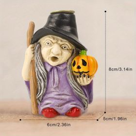 1pc,Vintage Style Doll Cone Incense Burner - Smoke Coming Out of Eyes and Corners of Mouth - Perfect for Yoga Room, Halloween Theme Party Decor, and G (Model: Mother-in-law)