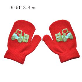 Warmom Children Gloves Winter Baby Boys Girls Warm Gloves Infant Baby Mittens Children Toddler Kids Full Finger Mittens (Color: 72545)