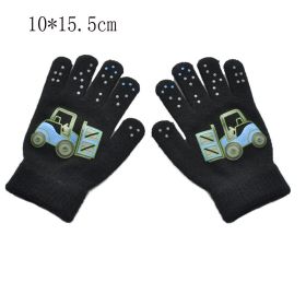 Warmom Children Gloves Winter Baby Boys Girls Warm Gloves Infant Baby Mittens Children Toddler Kids Full Finger Mittens (Color: 72553)