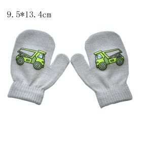 Warmom Children Gloves Winter Baby Boys Girls Warm Gloves Infant Baby Mittens Children Toddler Kids Full Finger Mittens (Color: 72541)