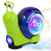 Crawling Snail Baby Toy; Walking Tummy Time Snail Toy For Babies Dancing Early Learning Educational Toys; Interactive Musical Light Up Crawling Toys M