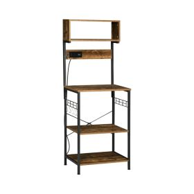 Multi-Tier Kitchen Storage & Organization Bakers Rack (Type: Style C, Color: As pic show)