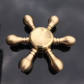 High-speed Spinning Metal Fidget Spinner Decompression Toy (Material: Pure copper, Style: Model4)