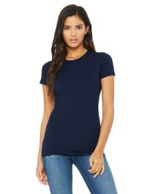 Ladies' The Favorite T-Shirt - AQUA - S (Size: XL, Color: navy)