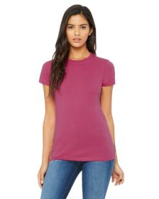 Ladies' The Favorite T-Shirt - AQUA - S (Size: XL, Color: BERRY)