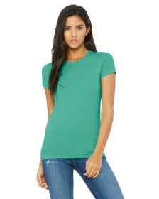 Ladies' The Favorite T-Shirt - AQUA - S (Size: 2XL, Color: TEAL)