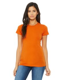 Ladies' The Favorite T-Shirt - AQUA - S (Size: S, Color: orange)