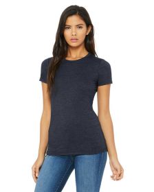 Ladies' The Favorite T-Shirt - AQUA - S (Size: 2XL, Color: HEATHER NAVY)