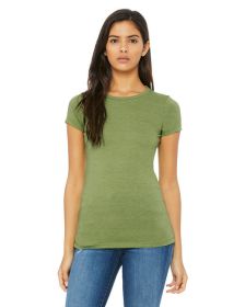 Ladies' The Favorite T-Shirt - AQUA - S (Size: 2XL, Color: HEATHER GREEN)