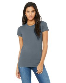 Ladies' The Favorite T-Shirt - AQUA - S (Size: 2XL, Color: STEEL BLUE)