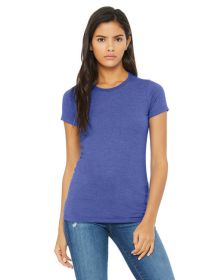 Ladies' The Favorite T-Shirt - AQUA - S (Size: L, Color: HTHR TRUE ROYAL)