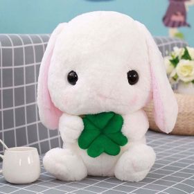 43cm Cute Stuffed Rabbit Plush Toy Soft Toys cushion Bunny Kid Pillow Doll Birthday Gifts for Children Baby Accompany Sleep Toy (Color: B, Height: 32cm)