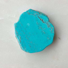 Rock Edge Natural Stone Device Grip (Color: Turquoise)