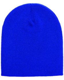 Yupoong 1500 Adult Knit Beanie (Size: OS, Color: ROYAL)