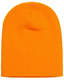 Yupoong 1500 Adult Knit Beanie (Size: OS, Color: Gold)