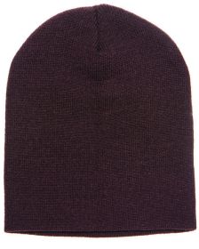 Yupoong 1500 Adult Knit Beanie (Size: OS, Color: Brown)