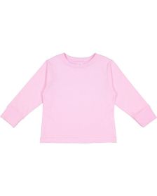 Toddler Long-Sleeve T-Shirt - WHITE - 2T (Size: 4T, Color: pink)