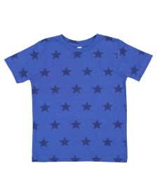 Toddler Five Star T-Shirt - DENIM STAR - 2T (Size: 2T, Color: ROYAL STAR)