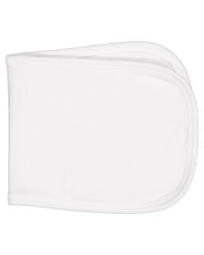 Infant Terry Burp Cloth - BALLERINA - OS (Size: OS, Color: White)