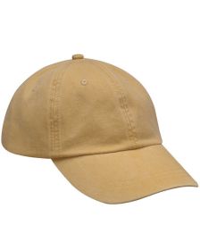 Adams AD969 Optimum Pigment Dyed-Cap (Size: OS, Color: MUSTARD)