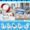 Beach Chair Home Decoration Creative Cute Ocean Beach Chair Ornament Wooden Craft Mini Miniature Kids Toy DecoraciÃ³n Hogar