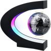 Magnetic Levitating Globe with LED Light; Cool Tech Gift for Men Father Boys