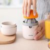 Hand Fruit Juicer Citrus Orange Squeezer Lid Rotation Press Anti-Slip Reamer for Lemon Lime Grapefruit Capacity Machine