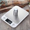 LCD Display 10kg/1g Multi-function Digital Food Kitchen Scale Stainless Steel Weighing Food Scale Cooking Tools Balance