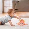 Rechargeable Baby Crawling Octopus Toy with Music LED Lighting Children Electric Moving Walking Kid Toy Obstacle Avoidance Function Suit for Kids Over