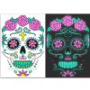 4 Sheets Halloween Temporary Tattoos Glow In Dark, Waterproof Tattoo Stickers