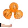 10PCS 12 Inch Animal Cow Tiger Leopard Zebra Paws Printed Round Latex Balloons party decor Kids Toys Thicken Globos