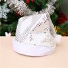 Christmas Shining Sequin Hats for Adults and Kids Christmas Santa Hat Cap for New Year Festival Holiday Party Decoration Gifts