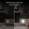 700mAh PIR Motion Sensor LED Night Light USB Rechargeable Night Lamp for Bedroom Kitchen Cabinet Light Wireless Closet Light