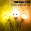 Christmas Lights; Christmas Decoration LED Bed Bedside Lamp ; Kids USB Night Light; Cute Cartoon Night Light