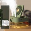 2023 New 2.5L Large-capacity Desktop Humidification Spray Fan Portable USB Household Large Wind Silent Humidifier