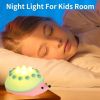 Cute Hedgehog Nightlights Colorful Lamp Dimmable Bedroom Decoration Led Lights Push Bubble Toys for Kids Creative Birthday Gift