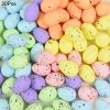 20pcs Foam Easter Eggs; Happy Easter Decorations; Painted Bird Pigeon Eggs; DIY Craft; Kids Gift; Home Decor; Easter Party Supplies